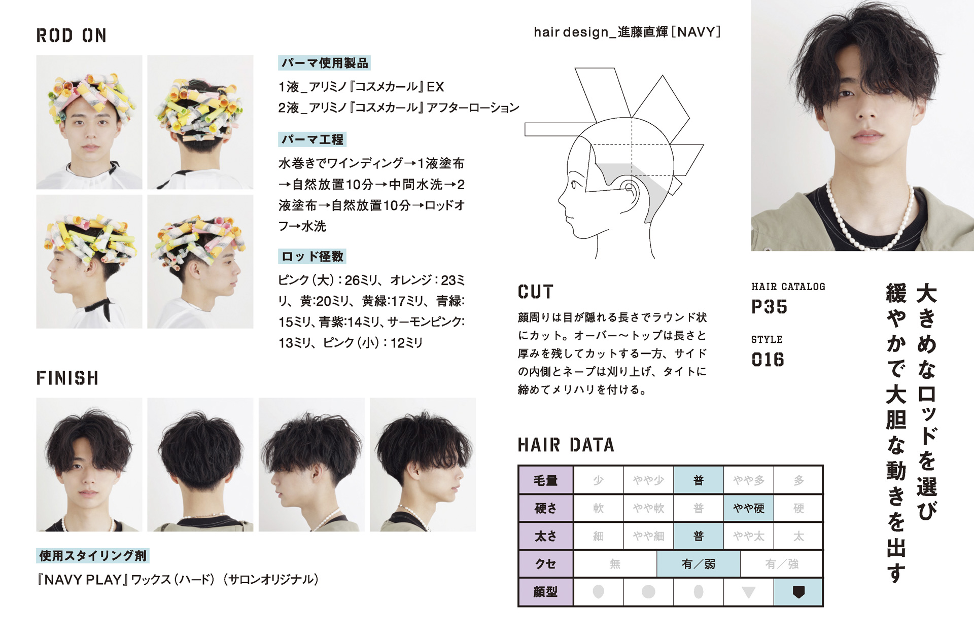メンズパーマのヘアカタログ 21 22 電子版 Men S メンズ 電子書籍 美容専門出版社 女性モード社 Josei Mode